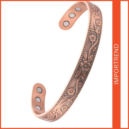 Copper Magnetic Negative Ion Energy Bracelet for Men