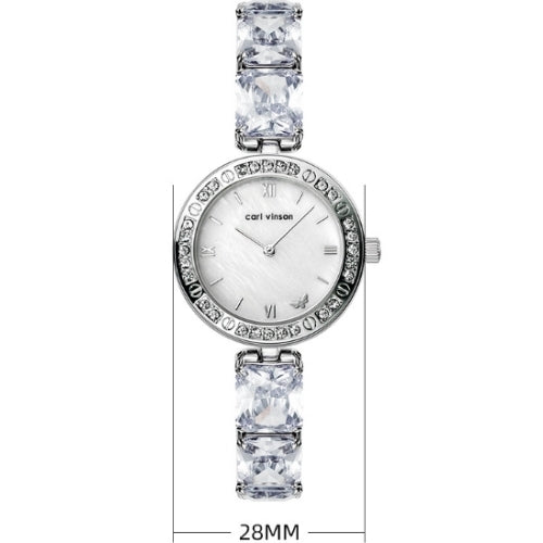 Women's Quartz Watch – Diamond Accents