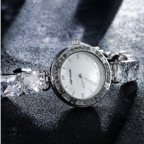 Women's Quartz Watch – Diamond Accents