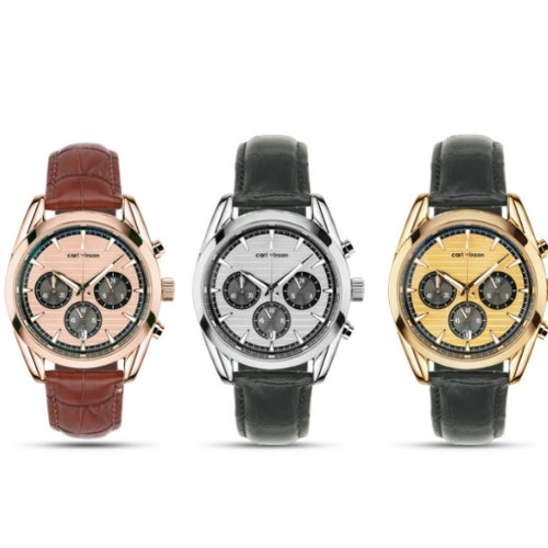Men's Quartz Watch Chronograph, Waterproof