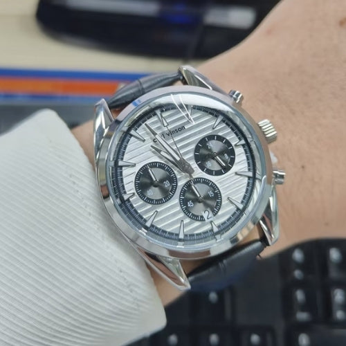 Men's Quartz Watch Chronograph, Waterproof