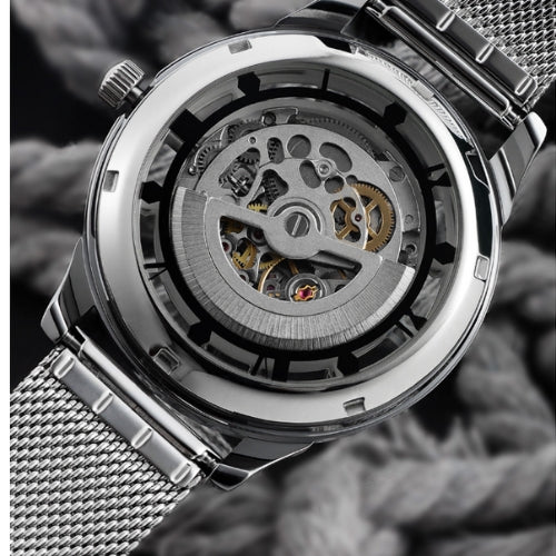 Men's Automatic Mechanical Watch – Luminous Dial