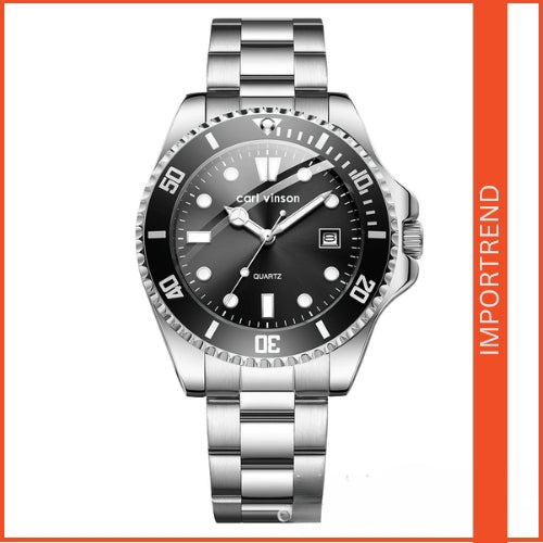 Submariner Men's Watch Date Calendar Display