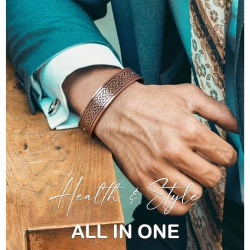 Magnetic Bracelet with Neodymium Magnets for Men's