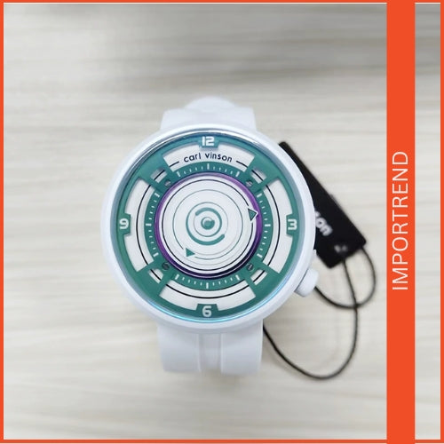 Quartz Sports Watch – Unisex Silicone Strap