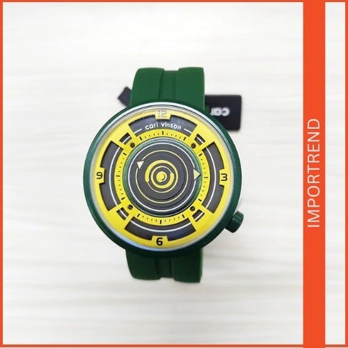 Quartz Sports Watch – Unisex Silicone Strap