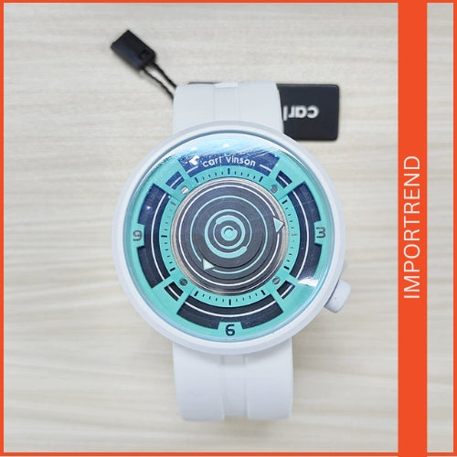 Quartz Sports Watch – Unisex Silicone Strap