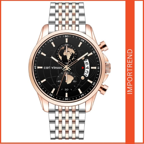 Multifunctional Men’s Sports Chronograph Wristwatch