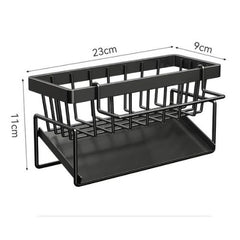 Kitchen Sink Drain Rack | Kitchen Sink Organizer | Sponge Holder Caddy