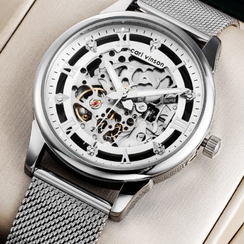 Men's Automatic Mechanical Watch – Luminous Dial