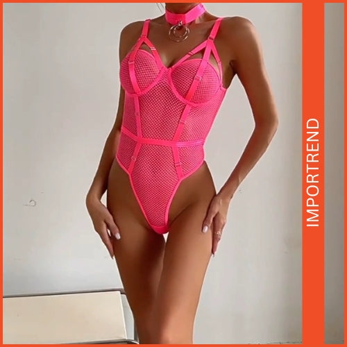 Women's Lace One-Piece Babydoll Lingerie Nightwear