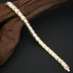 Gold-Plated Women's Magnetic Bracelet