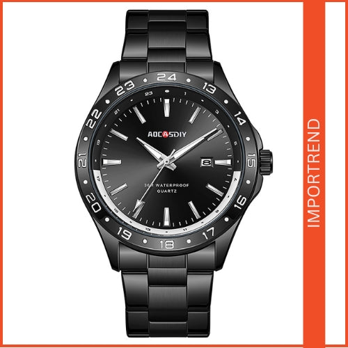 Men's Waterproof Quartz Watch - Luminous Student Watch