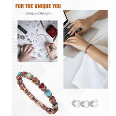 Magnetic Bracelet with Ultra Magnets for Women's