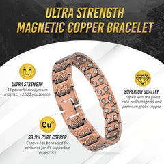 Ultra Strong Copper Magnetic Bracelet