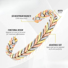 Pure Copper Magnetic Bracelet for Women