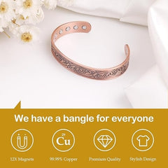 Magnetic Bracelet with Neodymium Magnets for Men's
