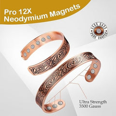Magnetic Bracelet with Neodymium Magnets for Men's
