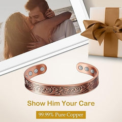 Magnetic Bracelet with Neodymium Magnets for Men's