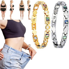 Magnet Titanium Germanium Bracelet for Women's