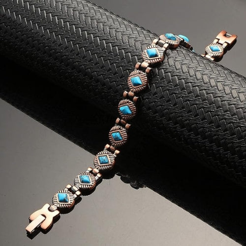 Detachable Magnet Anti-Radiation Stone Bracelet