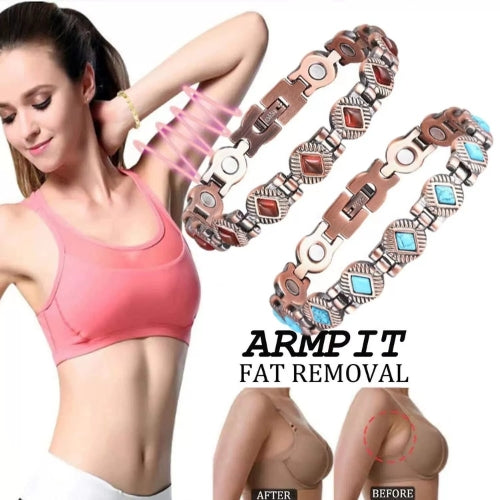 Detachable Magnet Anti-Radiation Stone Bracelet