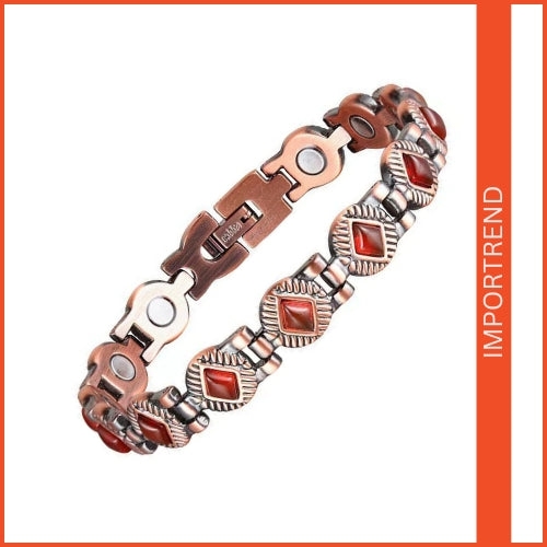 Stylish Titanium Steel Magnetic Bracelet for Women