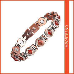 Stylish Titanium Steel Magnetic Bracelet for Women