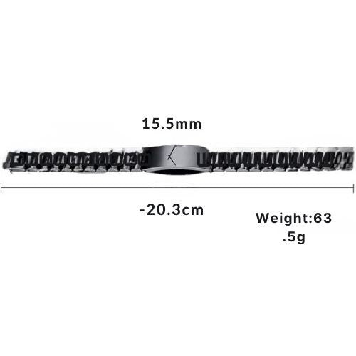 Curved Engravable Couple Bracelet for Men & Women