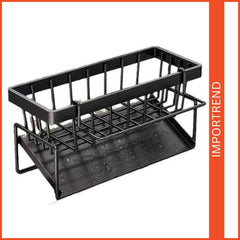 Kitchen Sink Drain Rack | Kitchen Sink Organizer | Sponge Holder Caddy