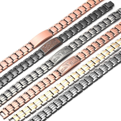 Red Copper Magnet Negative Ion Bracelet for Men