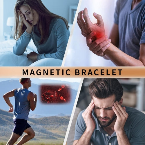 Bullet Head-Shaped Magneti Bracelet for Women's