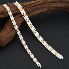 Gold Ochre Bracelet Jewelry for Couples