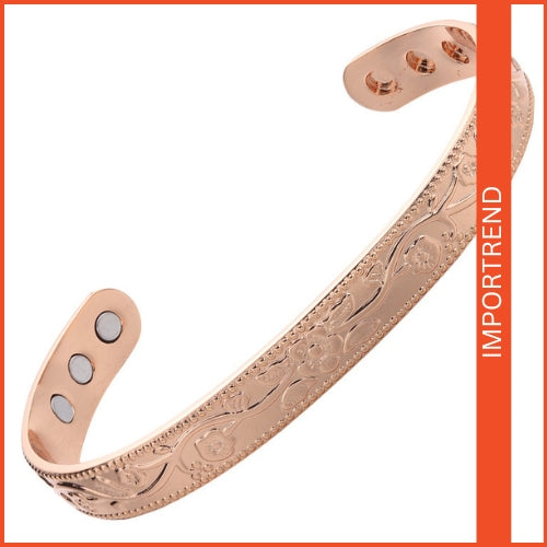 Copper Magnetic Negative Ion Energy Bracelet for Men